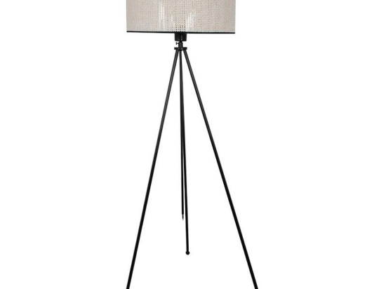 Φωτιστικό Δαπέδου 835-124-280 40x128cm 1xE27 Beige-Black