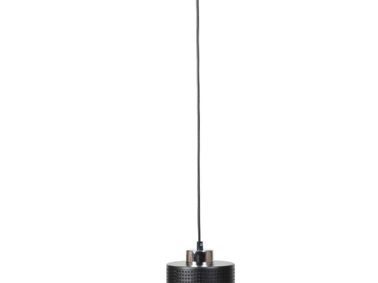 Φωτιστικό Οροφής 835-125-311 15x75cm 1xE27 60W Black-Silver