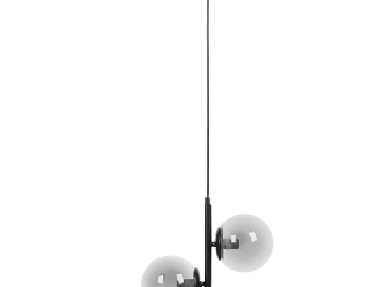 Φωτιστικό Οροφής 835-225-344 35x100cm 2xE14 60W Black