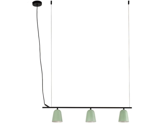 Φωτιστικό Οροφής - Ράγα Studio 28268 91,5x35,7cm 3xE14 8W Green-Black Faro Barcelona