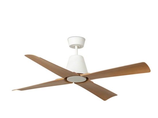 Ανεμιστήρας Οροφής Typhoon DC 34105 D130cm IP44 White-Natural Faro Barcelona