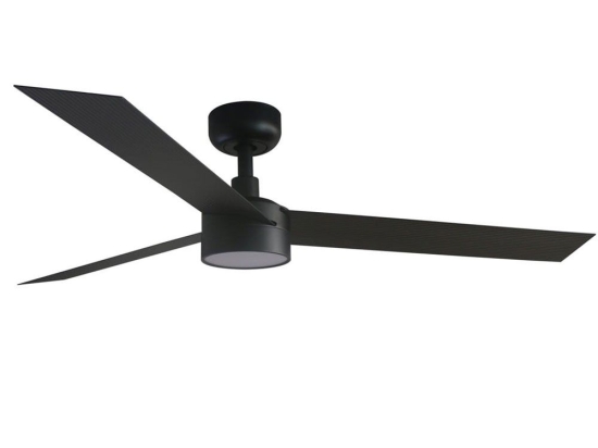 Ανεμιστήρας Οροφής Cruiser L 34291-1TW 20W LED CCT DIM 806lm D132cm Black Faro Barcelona