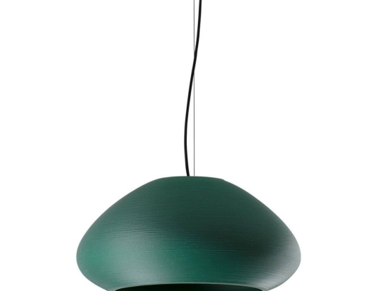 Φωτιστικό Οροφής Κρεμαστό Mar H260 20403 1XE27 46,1x26cm Green-Black Faro Barcelona