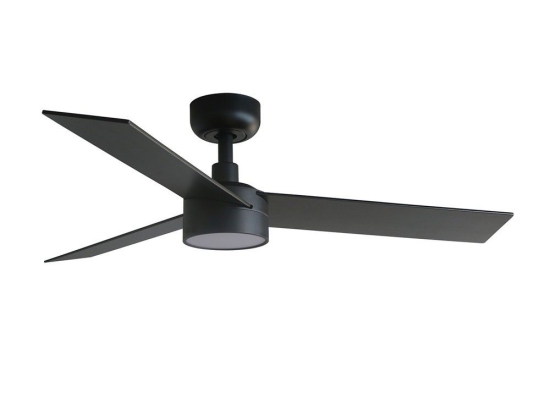 Ανεμιστήρας Οροφής Rudder S 34296-1TW LED 20W CCT DIM D106cm Black-Walnut Faro Barcelona
