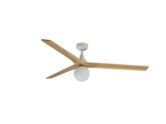Ανεμιστήρας Οροφής Klim L 34279-11L D150cm 1xE27 White-Oak Faro Barcelona