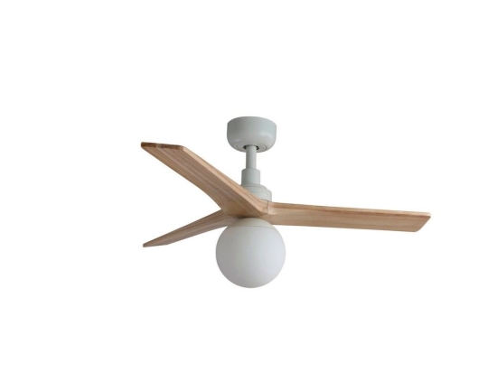 Ανεμιστήρας Οροφής Klim S 34281-11L D92,5cm 1xE27 White-Oak Faro Barcelona