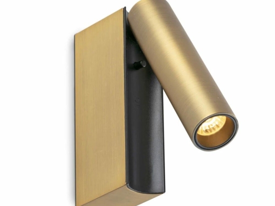 Φωτιστικό Τοίχου - Reader Cronos 62752 LED 4W 2700K CRI90 3x12,1cm Bronze Faro Barcelona