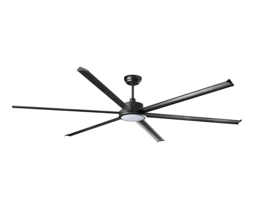 Ανεμιστήρας Οροφής Rotterdam 25 XXL 34207-130 D250cm 6P 32W LED 3000K Black Faro Barcelona