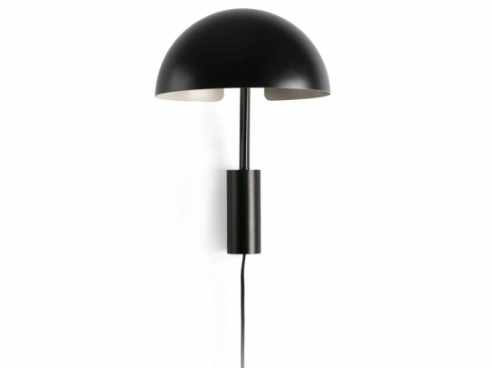 Φωτιστικό Τοίχου Dominica S 20042-123 1XE27 Black Faro Barcelona