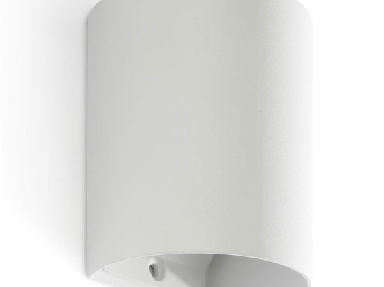 Φωτιστικό Τοίχου Sole Round Smooth 40522 1xGU10 8x10cm White Faro Barcelona