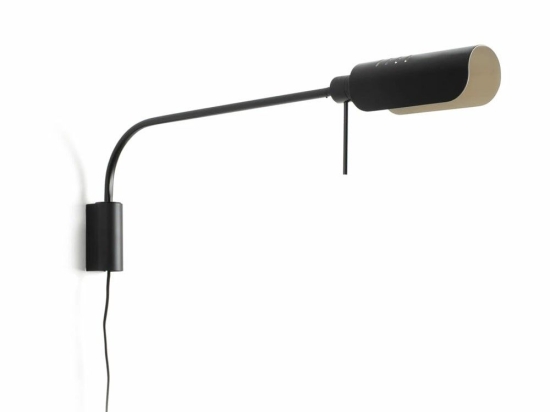 Φωτιστικό Τοίχου Matinica Arm XL 20040-133 1xE27 8x85,4cm Black Faro Barcelona