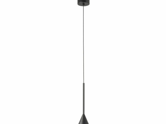 Φωτιστικό Οροφής Κρεμαστό Anna 22032 LED 6W 2700K 7,2x26,6cm Black Faro Barcelona