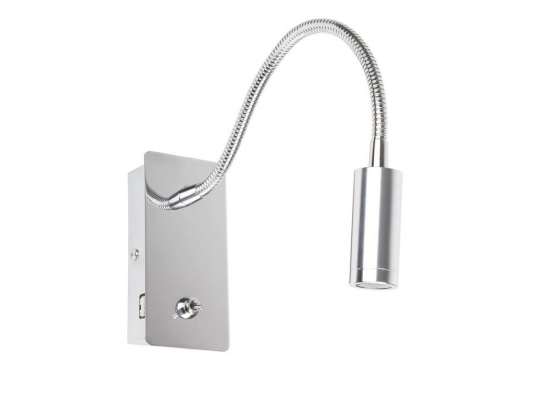Φωτιστικό Τοίχου - Reader Juliet 41025NA USB Type C 37x13cm Chrome Faro Barcelona