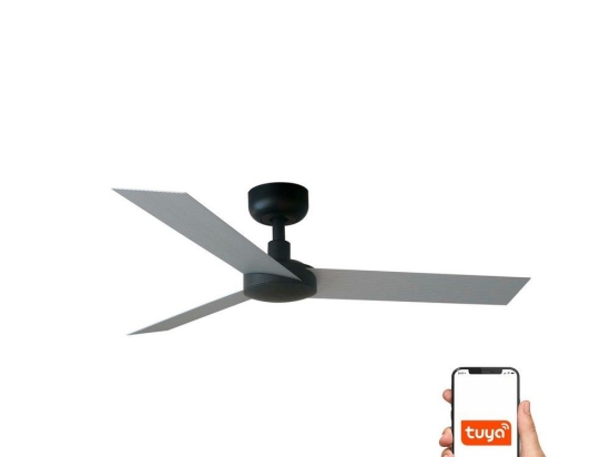 Ανεμιστήρας Οροφής Cruiser S 34285WT Tuya Smart D106cm Black-Aluminium Faro Barcelona