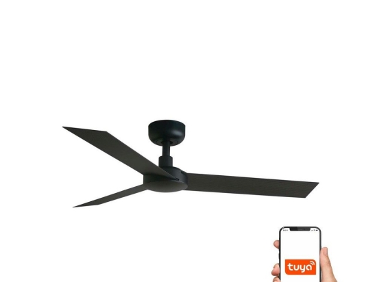 Ανεμιστήρας Οροφής Cruiser S 34289WT Tuya Smart D106cm Black Faro Barcelona