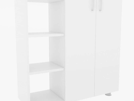 Παπουτσοθήκη Asus 745DCD3905 90x29,6x95cm White Μοριοσανίδα, Μελαμίνη