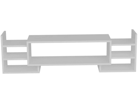 Έπιπλο Τηλεόρασης Sema 745DCD3046 115x29,6x38,2cm White