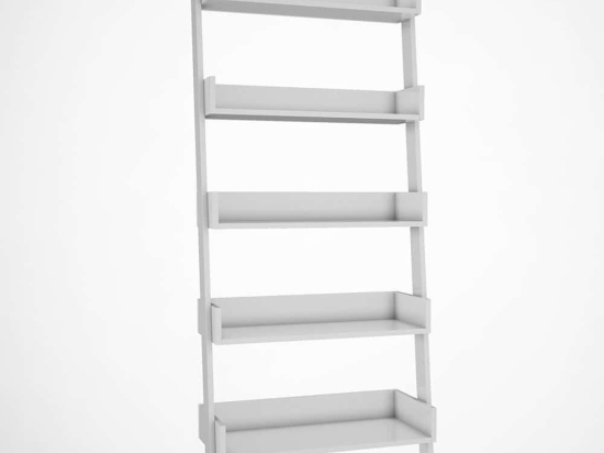 Ραφιέρα Δαπέδου Only 801CMY3606 80x32x195cm White