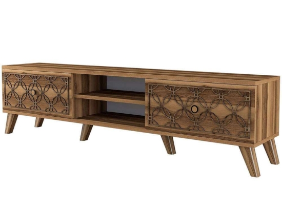Έπιπλο Τηλεόρασης Class 845HCT3006 180x35x44cm Walnut
