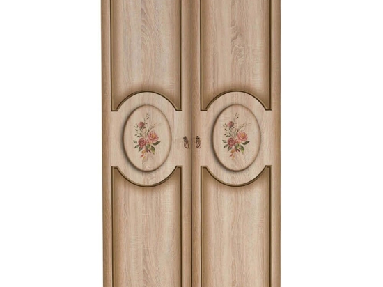 Ντουλάπα Δίφυλλη Stil 863SPH4203 90x52x192cm Multi-Oak Δίφυλλη