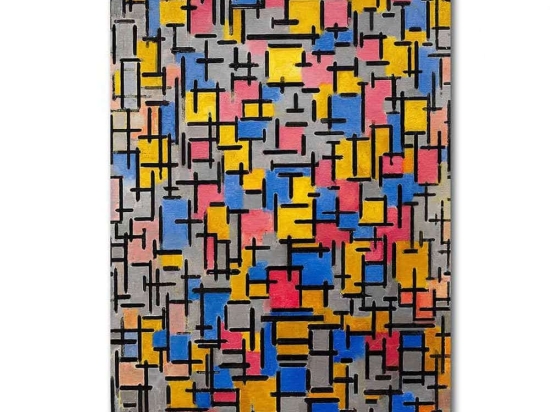 Πίνακας Καμβάς 249CVT1439 45x70cm Multi Wallity Κάθετοι Ξύλο, Καμβάς