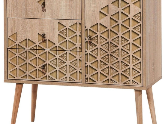 Συρταριέρα Verybox 869VEL3440 90x40x90cm Multi