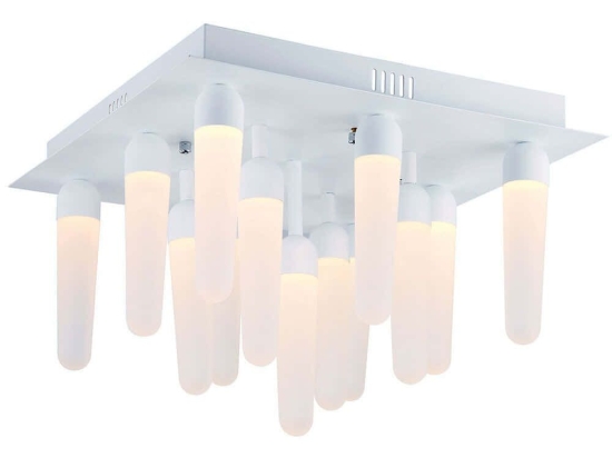 Φωτιστικό Οροφής - Πλαφονιέρα 888BLM1209 40x40x29cm 13xLed 3W White Opviq