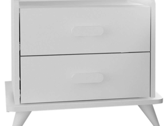 Κομοδίνο Andaz 875ZNA3403 60x42,1x58,6cm White