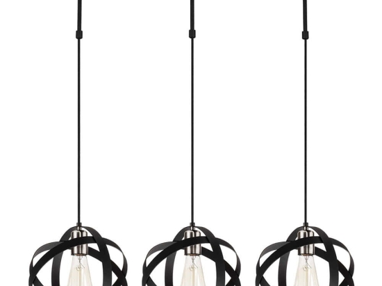Φωτιστικό Οροφής Gezegen 892OPV1611 89x25x100cm 3xE27 40W Black Opviq
