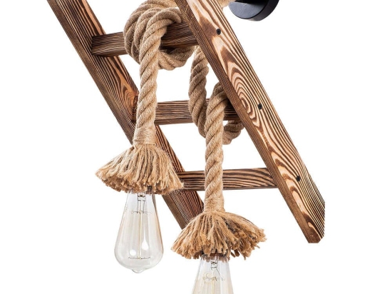 Φωτιστικό Τοίχου - Απλίκα Erebos 521SHN2134 25x26x45cm 2xE27 40W Natural Opviq