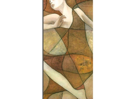Πίνακας Καμβάς 265VGA1439 30x80cm Multi Wallity Κάθετοι Ξύλο, Καμβάς
