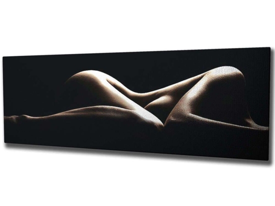 Πίνακας Καμβάς 265VGA1442 80x30cm Multi Wallity Οριζόντιοι Ξύλο, Καμβάς