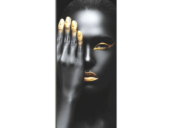 Πίνακας Καμβάς 265VGA1476 30x80cm Multi Wallity Κάθετοι Ξύλο, Καμβάς