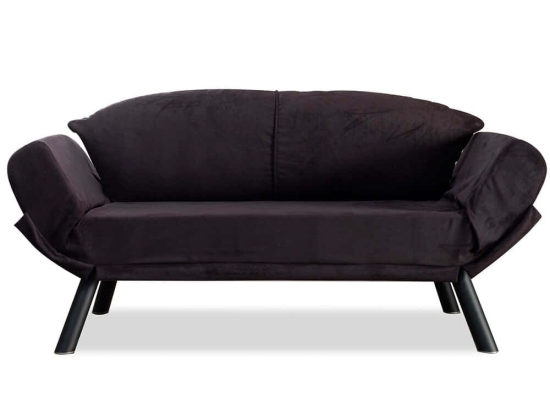 Καναπές - Κρεβάτι Διθέσιος Genzo 859FTN1220 177x75x87cm Black