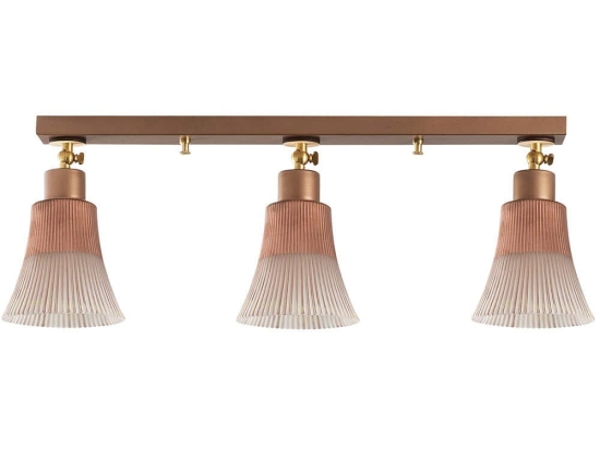Φωτιστικό Οροφής - Πλαφονιέρα Foca 525NOR1117 Φ62x22cm 3xE27 40W Copper Opviq