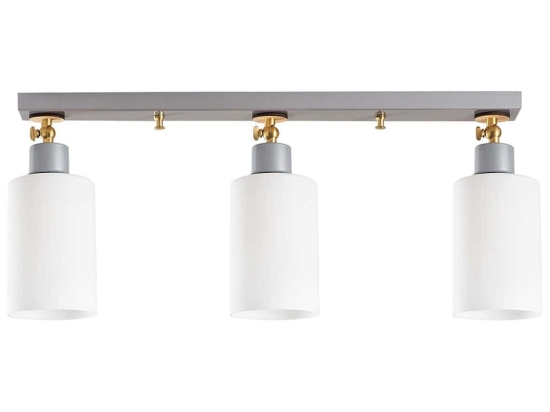 Φωτιστικό Οροφής - Σποτ Balcova 525NOR1176 Φ64x25cm 3xE27 40W Silver Opviq