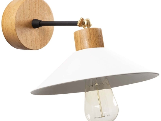 Φωτιστικό Τοίχου - Απλίκα Manavgat 525NOR3146 Φ24x20cm 1xE27 40W Natural-White Opviq