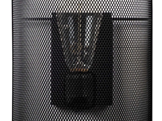Φωτιστικό Τοίχου - Απλίκα Amasra 525NOR3166 Φ20x23cm 1xE27 40W Black Opviq