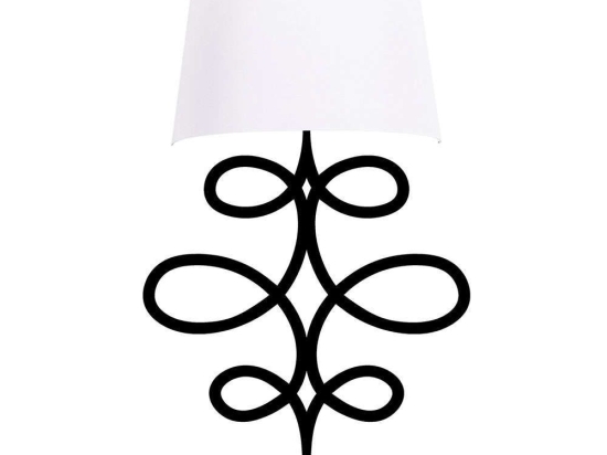 Φωτιστικό Τοίχου - Απλίκα Asaf 892OPV1339 15x28x62cm E27 40W Black-White Opviq