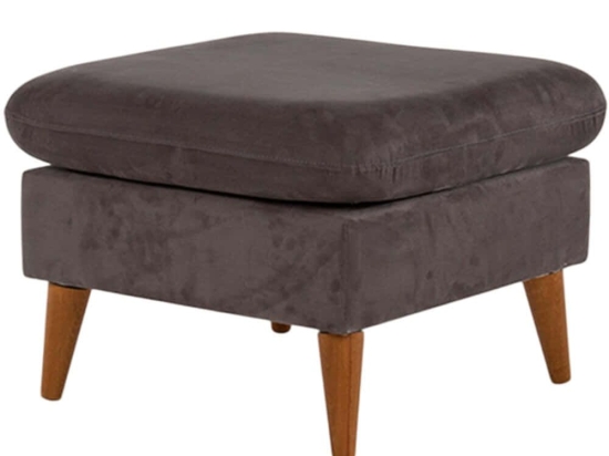 Σκαμπό Sofia 867UNQ1039 63x63x48cm Anthracite