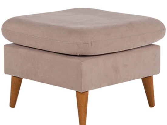 Σκαμπό Sofia 867UNQ1045 63x63x48cm Sand
