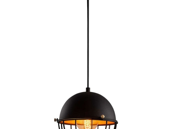 Φωτιστικό Οροφής Sivani Tel 892OPV1789 Φ20x116cm 1xE27 40W Black-Gold Opviq