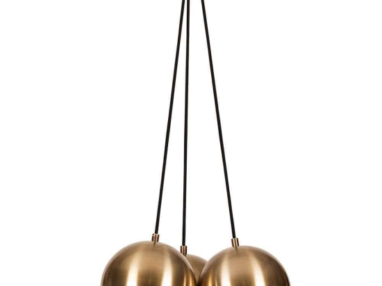 Φωτιστικό Οροφής Sivani 536NTD1139 Φ40x113cm 3xE27 40W Gold Opviq