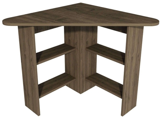 Γραφείο Γωνιακό Corner 550ARN1102 80x80x73,8cm Walnut
