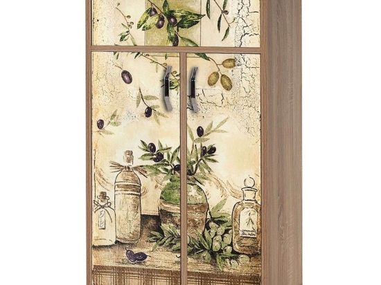 Ντουλάπι Kiler 869VEL4507 60x36x116cm Multi Μοριοσανίδα, Μελαμίνη