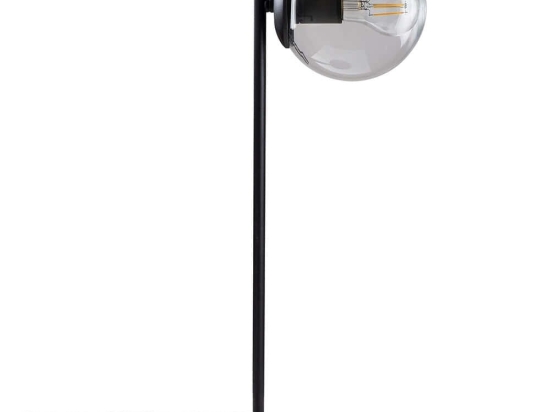 Φωτιστικό Επιτραπέζιο Faze 521SHN2205 25x25x56cm E27 40W Black-Clear Opviq