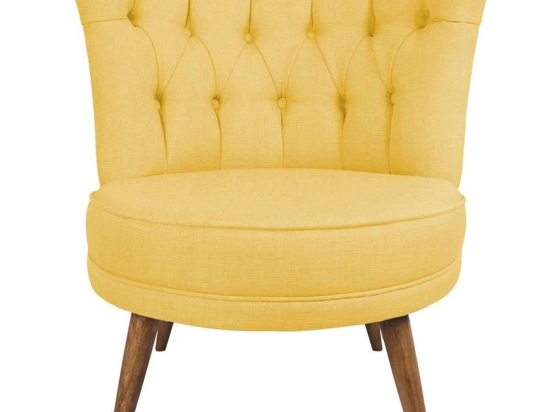 Πολυθρόνα Richland 558ZEN1171 80x75x77cm Yellow