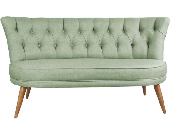 Καναπές Διθέσιος Richland Loveseat 558ZEN1215 140x71x80cm Petrol