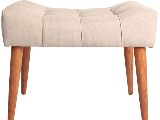 Σκαμπό New Cool 558ZEN1337 58x40x45cm Cream