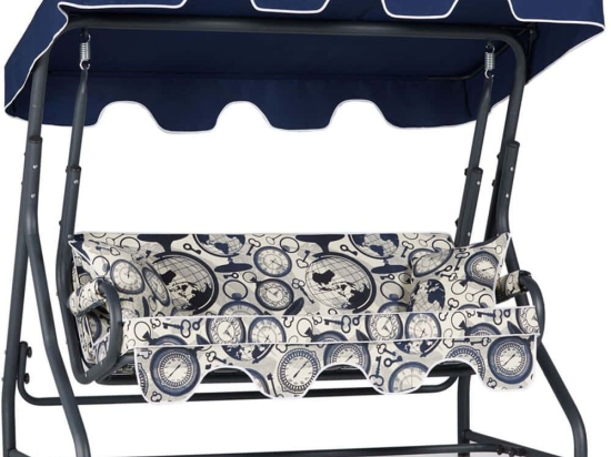 Κούνια Κήπου Τριθέσια Ruta 561CLR1515 200x110x165cm Multi